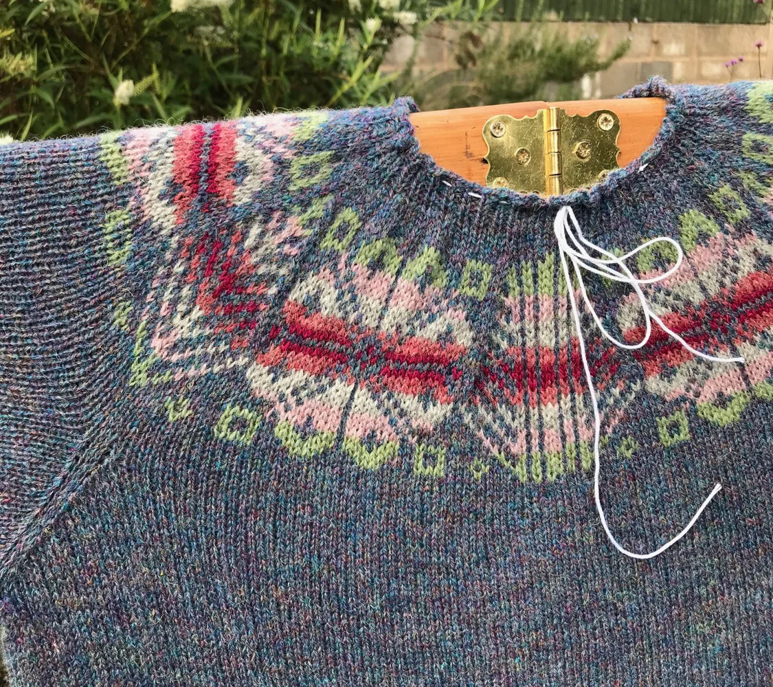 FO: Cardiganised Ola Yoke — Arnall-Culliford Techniques